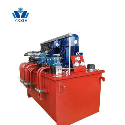 China Electric Type Hydraulic Pump Station Hydraulic System OEM Horizontal Unit Size for sale