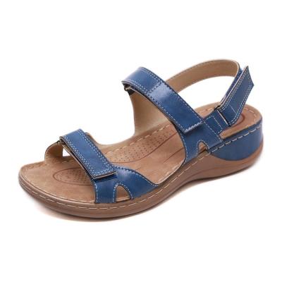 China Other Summer Promotional Sale Outdoor Women Shoes Platform Wedge Sandals for sale