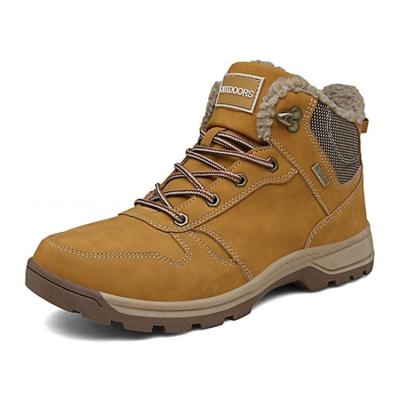 China Wholesale Men's Moutain Hiking Boots Wear-Resistant Non-Slip Climbing Anti-Skid Shoes Heightening Shoes for sale