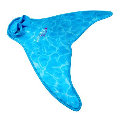 China Cheap Custom Geometry Neoprene Flexibility Voucher Hot Selling Mermaid Diving Fins For Swimming for sale