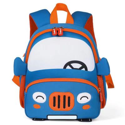 China Other Fashion Cartoon Cute Multicolor Backpack Small Neoprene School Bag For Kids for sale