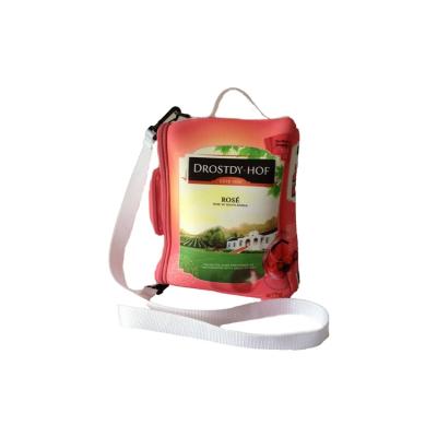 China High Quality Ice Pack Type Insulated Serving Neoprene Red Wine Keep Ice Cooling Bag for sale