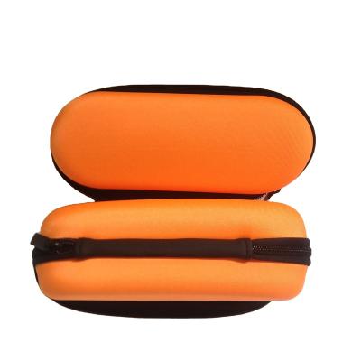 China High Quality Hard Widely Used Sun Glass Orange Eye Glass Case Custom Box for sale