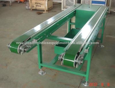 China Heavy Duty Oil JS Double Row Belt Conveyor , Belt Conveyor For Solar Cell Module for sale