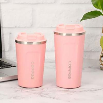 China 350ml 510ml Sustainable Powder Coated Coffee Mug Stainless Steel Vacuum Insulated Double Wall Tumbler for sale