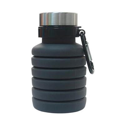 China Viable Hot Selling Sport Silicone Drinking Collapsible Water Bottle With Lid for sale