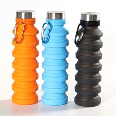 China Viable Sports Leakproof Rubber Silicone Seal Bottle Beverage Private Label Military Water Bottle for sale