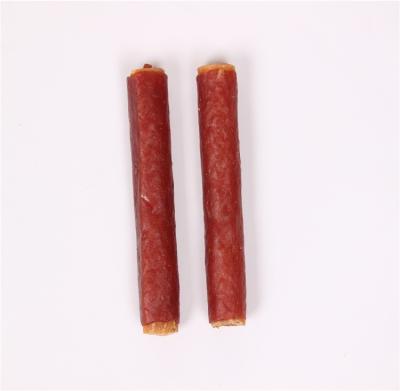 China Sustainable Chicken and Duck Meat Roulade with Rawhide Muffin Stick Dog Treats Food Pet Snacks for sale