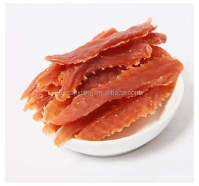 China Sustainable Duck Breast Dog Treat Dry Pet Snacks for sale