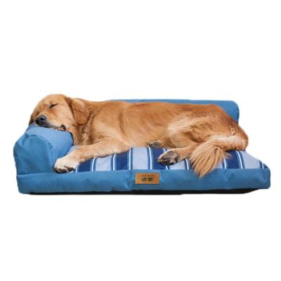 China Durable Memory Foam Waterproof Removable And Easy To Clean Breathable Cover Medium Large Orthopedic Dog Sofa Bed for sale