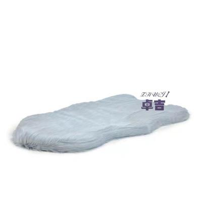 China Garden Sleeping Exquisite Soft Faux Fur Soft White Memory Foam Orthopedic Flooring Sofa Cushion Pet Supplies Dog Bed Couch Cover Rug for sale