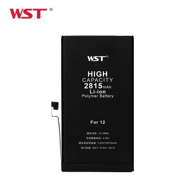 China Mobile phone cell phone battery for iphone 12 mobile battery rechargeable batteries professional manufacturer for sale