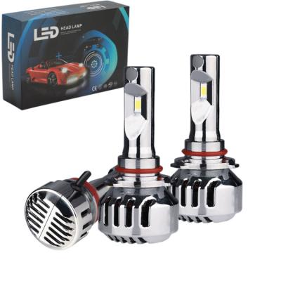 China Lupas aluminum led light h4 motorcycle bulb h11 led headlight 3570 60W 6500K halogen and xenon headlights for sale