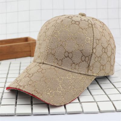 China Fashion Brand JOINT Classic GG Embroidered Baseball Cap High End Cotton Casual Trucker Hat for sale