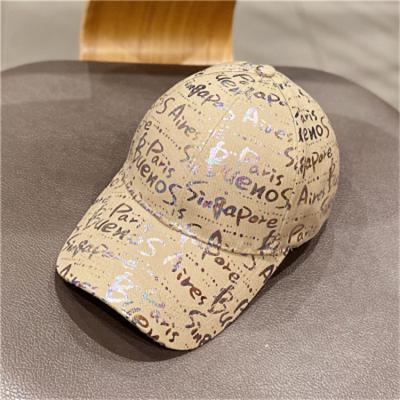 China COMMON Korean version of summer sunshade sunshade leisure fashion sequins baseball cap spring female breathable hat for sale