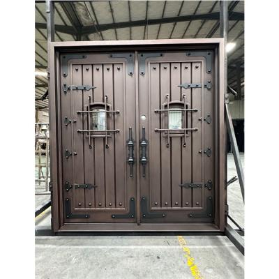 China Waterproof Premium Quality exterior patio doors entry front doors steel doors for sale