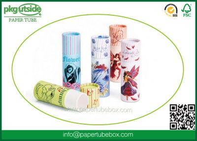 China Tubos de papel duráveis, tubos elegantes do bálsamo de bordo da parte alta de Chapstick do papel do projeto à venda