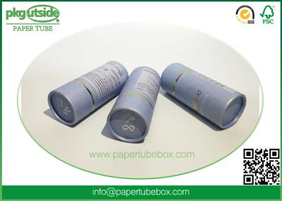 China Cartridge Cardboard Cylinder Tubes Excellent Golden Hot Foil Stamping Durable for sale