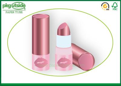 China Custom Eco Friendly Lip Balm Tubes , Paperboard Containers For Cosmetics for sale