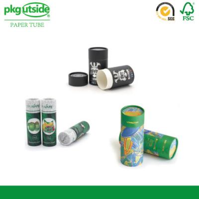 China Cylinder Food Packaging Tubes 100% Eco Kraft Well - Sealing Damp - Proof for sale