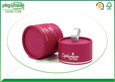 China Luxury Ribbon Paper Cosmetic Containers Hat Packaging Environmentally Friendly for sale