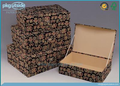 China paper drawer box, rigid gift box, cardboard storage box for sale