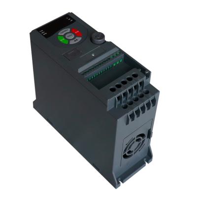 China Factory direct sale 200M vfd 380v AC frequency power inverter power inverter 0.4kw and 10kw H173*W65*D151 for sale