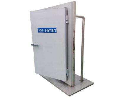 China Hotels Double Stainless Steel Swing Cold Room Door For Cold Storage for sale