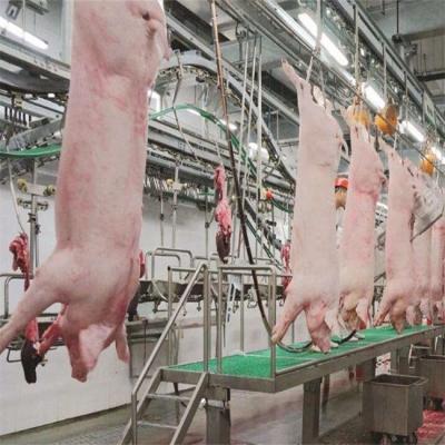 China Automatic and convinent industrial line equipment pig slaughter machine for sale