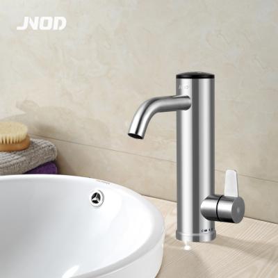 China JNOD Hotel Hot Water Faucet Stainless Steel Instant Electric Hot Water Faucet For Bathroom Kitchen for sale