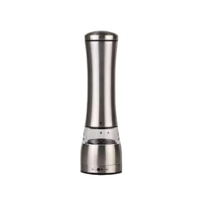 China Durable Stainless Steel Pepper Mill Black Pepper Grinder Manual Stainless Steel Universal Pepper Mill for sale