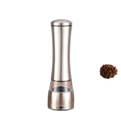 China Durable Stainless Steel Pepper Mill Black Pepper Grinder Manual Stainless Steel Universal Pepper Mill for sale