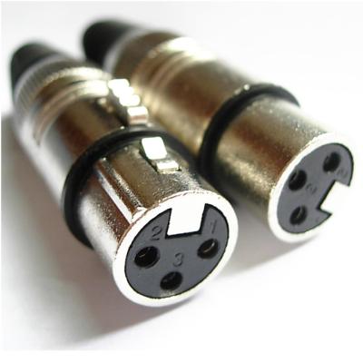 China audio & Video xlr 3pins male cable audio connector for sale