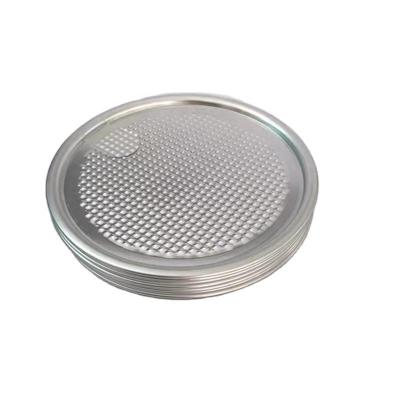 China Non Spill Premium Aluminum Skin Off Aluminum Seal Lids Easy Open End For Cans / Tube for sale