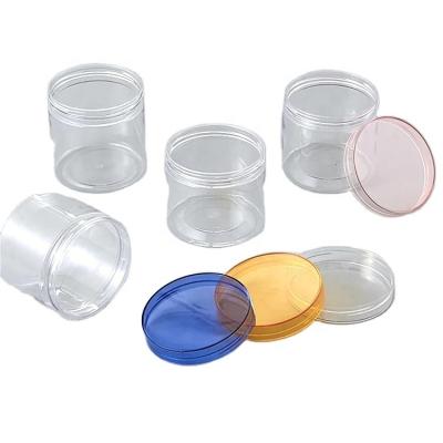 China Wholesale Eco-Friendly Easy Open Portable PET Plastic Boxes Airtight Pop Up Top Transparent Plastic Empty Box for sale