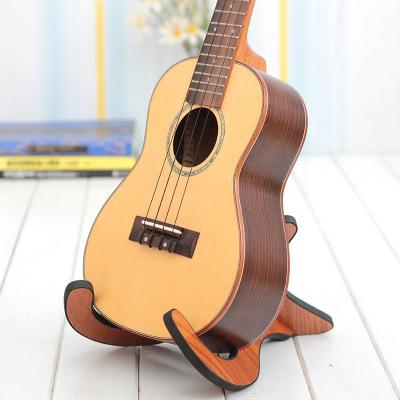 China Wooden GUITAR MDF Ukulele Detachable Violin Stand Mandolin Musical Instrument Accessory for sale