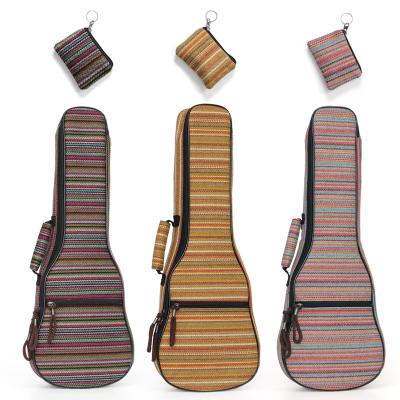 China Gitar/Ethnic Bohemia Style Ukulele Bag Hawaii Tenor Concert Soprano Bag Ukulele Ukulele Case Bass Yole Bags for sale