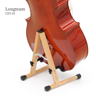 China Solid CELLO beech wood cello stand for 4/4 3/4 1/2 1/4 cello for sale