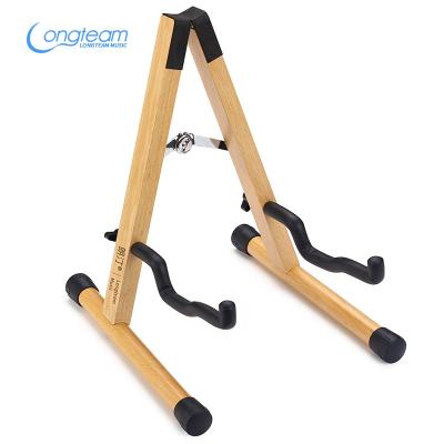 China GUITAR Acoustic Guitar Solid Wood Stand Bass and Classical Guitar Stands Detachable Electric Guitar Stand Musical Instrument Accessory for sale