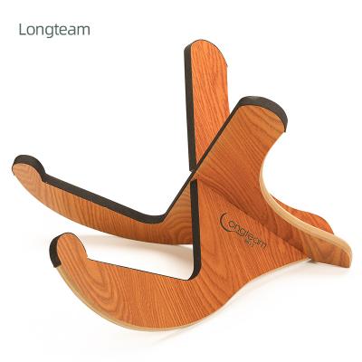 China Portable Instrument Stand Wooden GUITAR String Guitar Stand for Acoustic Guitars and Electric Bass for sale