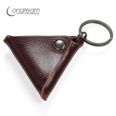 China GUITAR Guitar Pick Bag Acoustic Guitar Pick Bag LONGTEAM AS-005 Leather Stand for sale