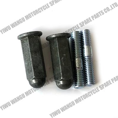 China Motorcycle Muffler Gasket Steel Nut & Screw For SYM HONDA GY6 50 60 80 100 125 150CC for sale