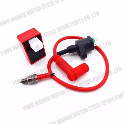 China Knight Ignition Coil + 5 Pin AC CDI Box + A7TC Spark Plug For 50 70 110 125 160 Chinese CRF50 Pit Dirt Bike ATV Quad Go Kart For 50 70 110 125 160 CC CRF50 ATV for sale