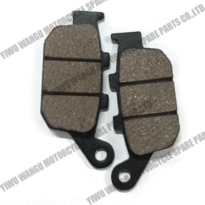 China Non-asbestos material contains 3% copper powder front and rear brake pads for ITALIKA 170Z 150Z RT200 RT200GP for sale