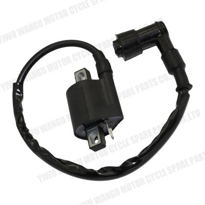 China High Performance Plastic Ignition Coil Assembly For ITALIKA FT150 AK125NKD AK125SL FT110 GN125 BIZ100 SMASH110 Motorcycle - Black for sale