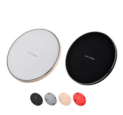 China High Speed ​​Fast 1.67A Wireless Charging 10W 15W Qi Wireless Charger Pad For IPHONE14 Fast Round Wireless Charger CE FCC Rosh Certified 9V for sale