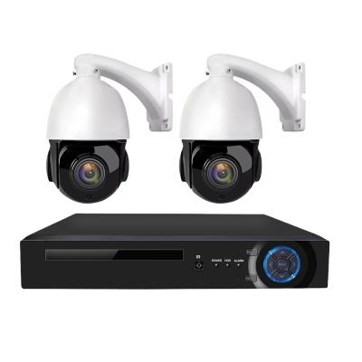 China 4K Metal IP PTZ Speed ​​Dome Camera NVR Surveillance System Kit 8MP 30X PoE Camera WITH NVR CCTV System for sale