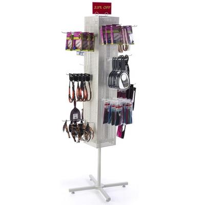 Κίνα China Custom Floor Standing Pegboard Magnetic Spinner Stretch Racks And White Magnetic Display Rack Jewelry Display Racks For Jewelry προς πώληση