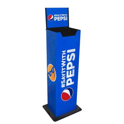 中国 Stable Automatic Lifting Display Rack Metal Spring Controlled For Cola , Beverage , Beer 販売のため