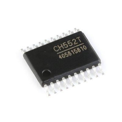 China CH552T TSSOP20 standard electronic components integrated circuit ch 552 original CH552 microcontroller CH552T for sale